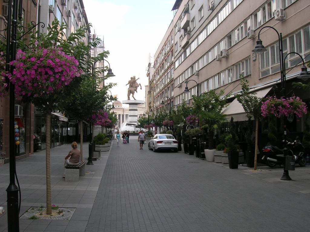 Hotel Square Skopie Exterior foto